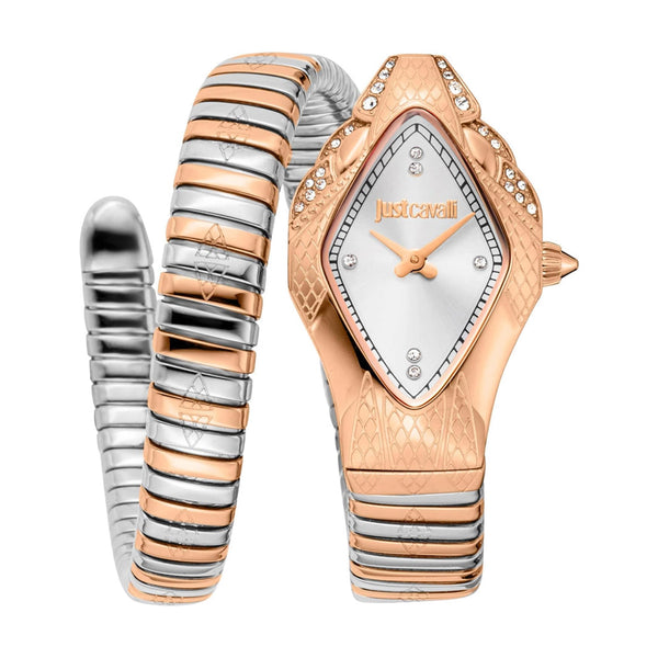 Just Cavalli Signature Snake Ferocious JC1L306M0075 Ladies Watch - Just Cavalli Signature Snake Ferocious JC1L306M0075 Ladies Watch