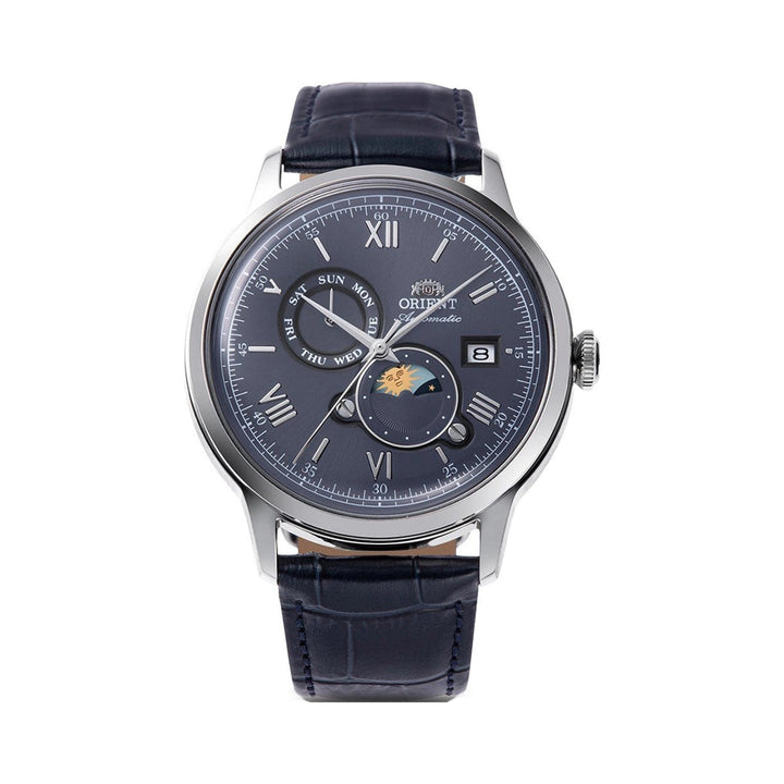 Orient Sun and Moon Automatic RA-AK0806L30B Mens Watch - Orient Sun and Moon Automatic RA-AK0806L30B Mens Watch