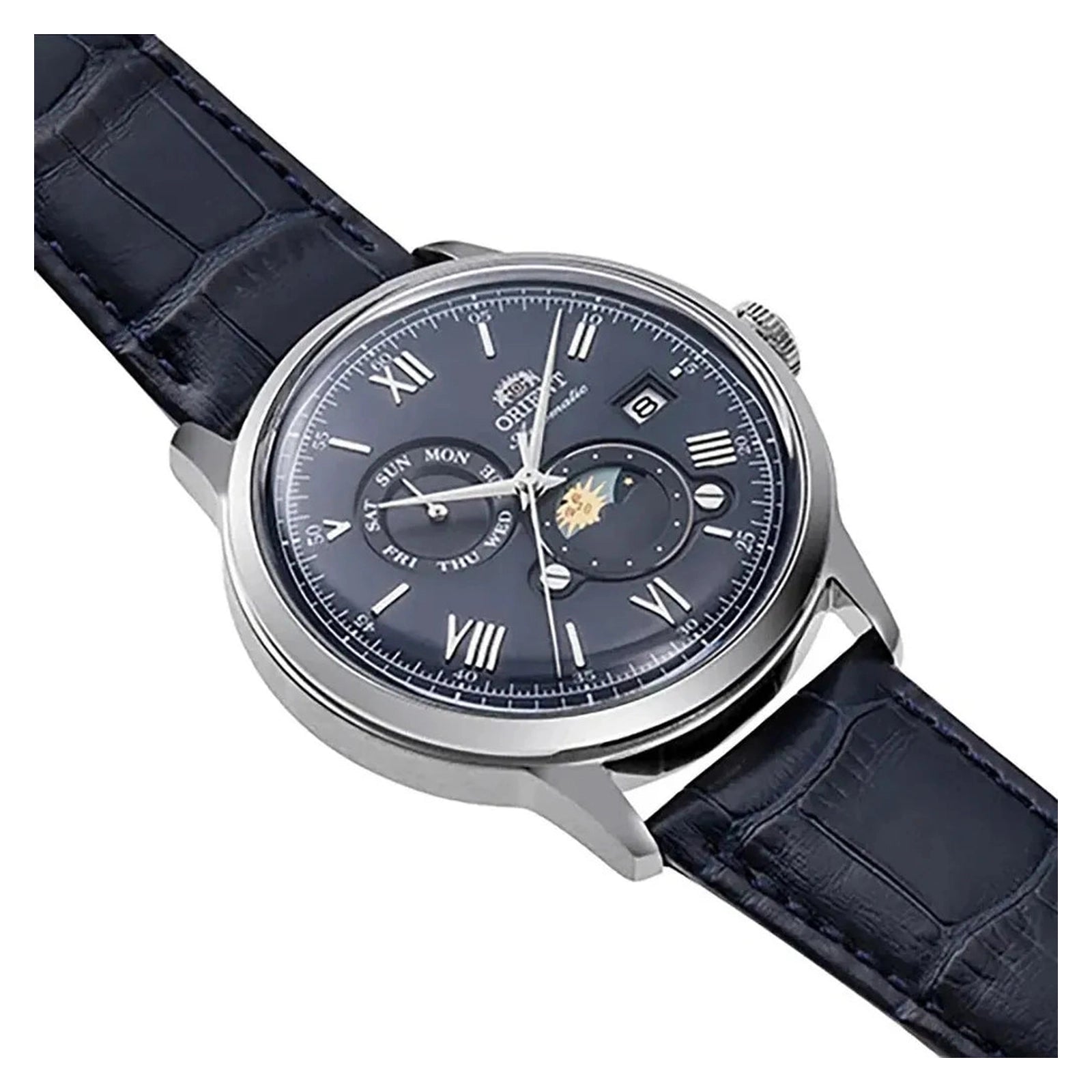 Orient Sun and Moon Automatic RA-AK0806L30B Mens Watch - Orient Sun and Moon Automatic RA-AK0806L30B Mens Watch - View 4